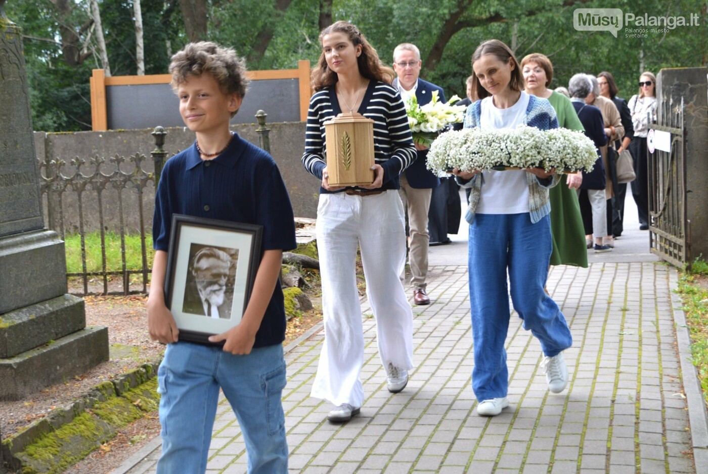 Lietuvos šviesuolis, knygnešys Liudas Vaineikis amžinojo poilsio grįžo į Palangą, nuotrauka-1