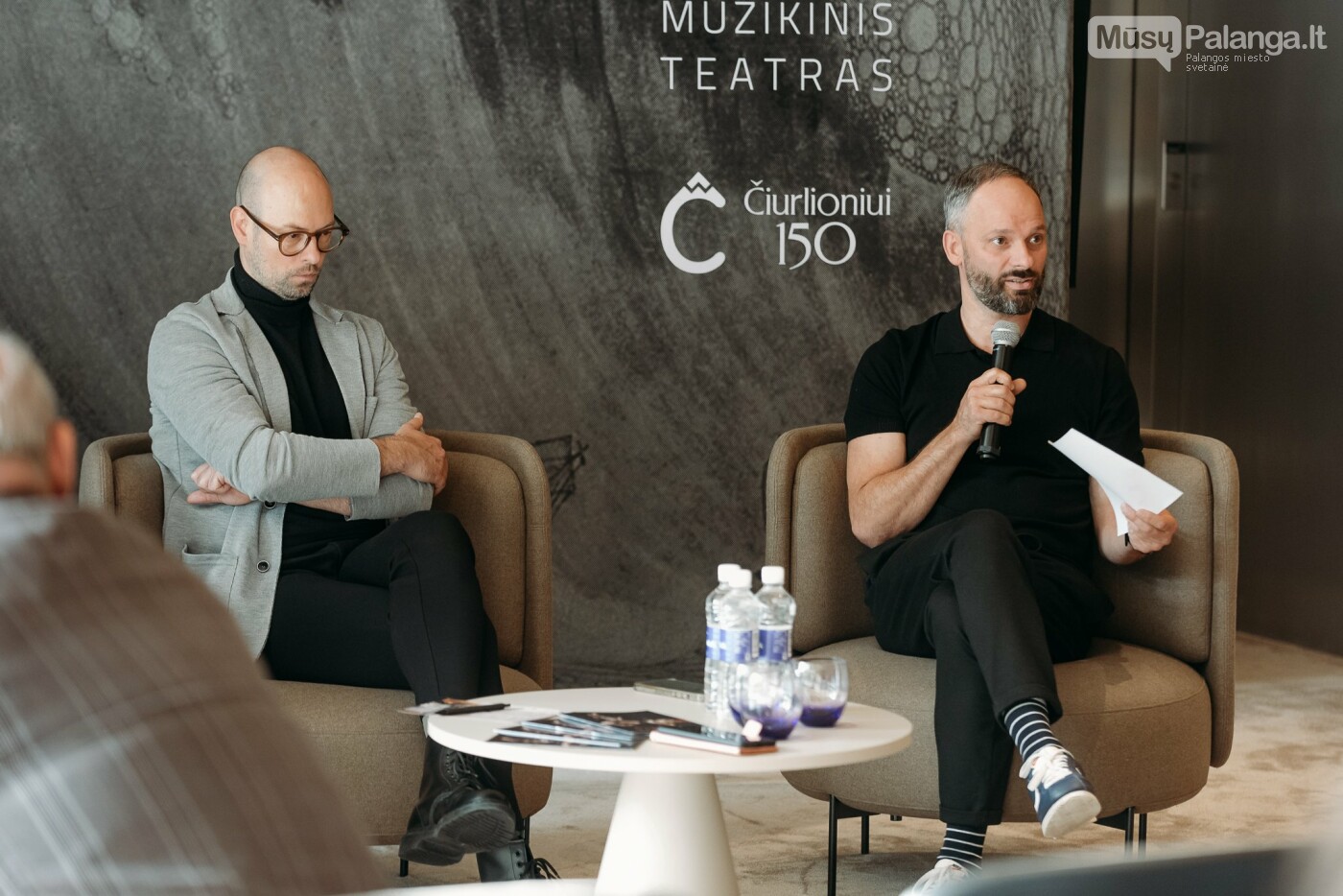 Spaudos konferencijos akimirkos. Prokadras.lt nuotr.