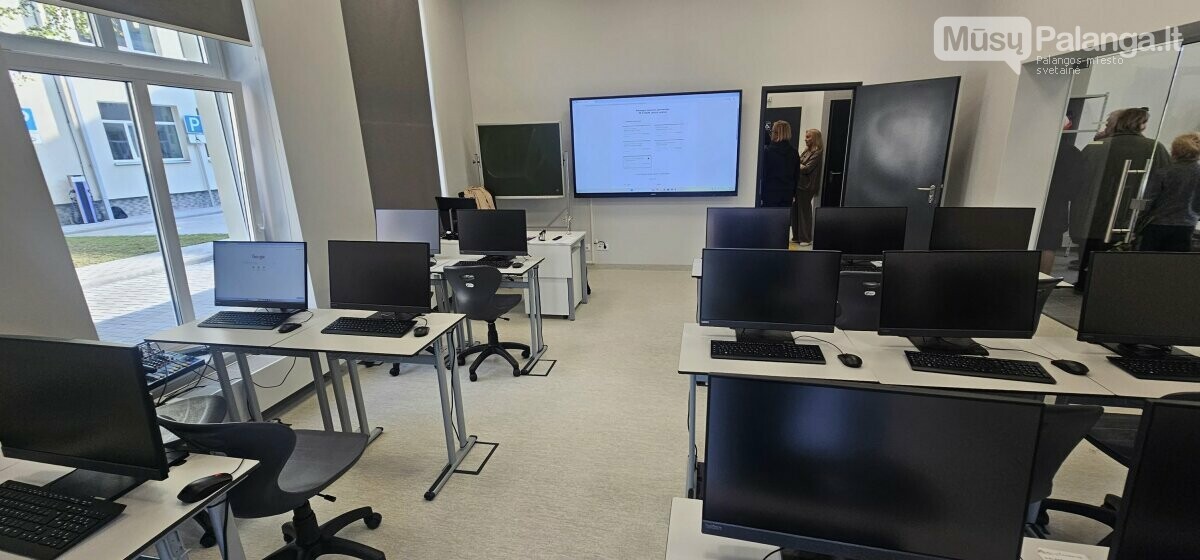 Palangos senojoje gimnazijoje duris atvėrė pirmasis Lietuvoje modernus PE-STEAM centras: sportas ir mokslas – vienoje erdvėje, nuotrauka-3