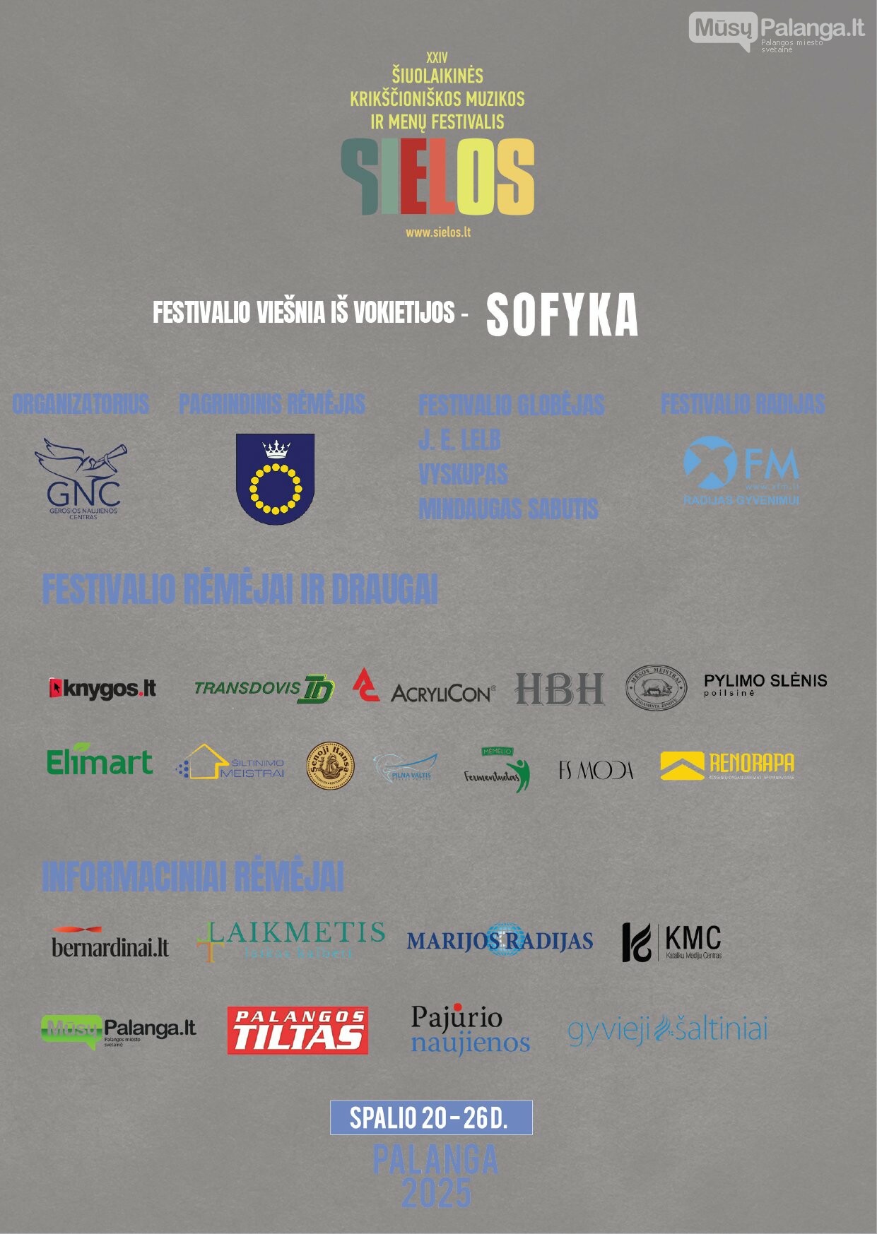 Šių metų festivalio „Sielos“ svečiai – elektroninės muzikos atlikėja Sofyka iš Vokietijos ir liuteronų kunigų grupė iš Latvijos, nuotrauka-2