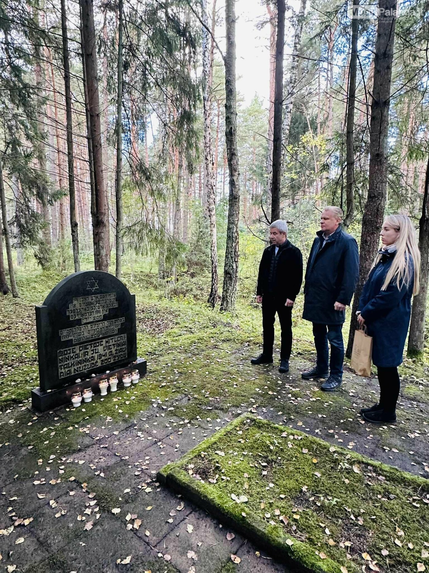  Prisimintos tragiškos Palangos žydų – moterų, vaikų ir pagyvenusiųjų – žudynės  Kunigiškių miške, nuotrauka-2