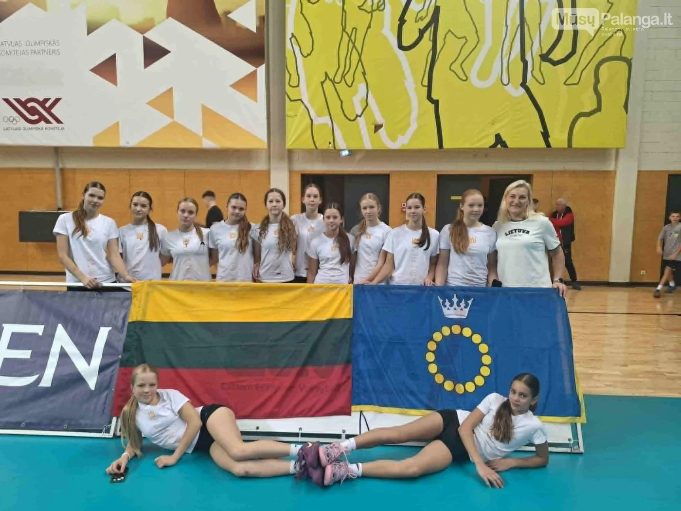 Palangos sporto centro tinklinininkės – EEVZA sporto..., nuotrauka-4 Palangos sporto centro tinklinininkės – EEVZA sporto mokyklų/centrų čempionato nugalėtojos, nuotrauka-4