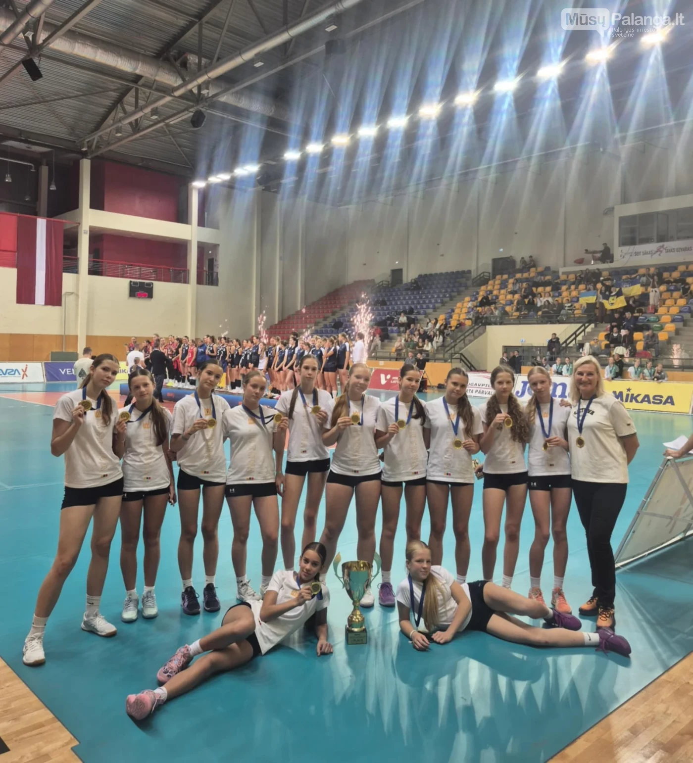 Palangos sporto centro tinklinininkės – EEVZA sporto mokyklų/centrų čempionato nugalėtojos, nuotrauka-3