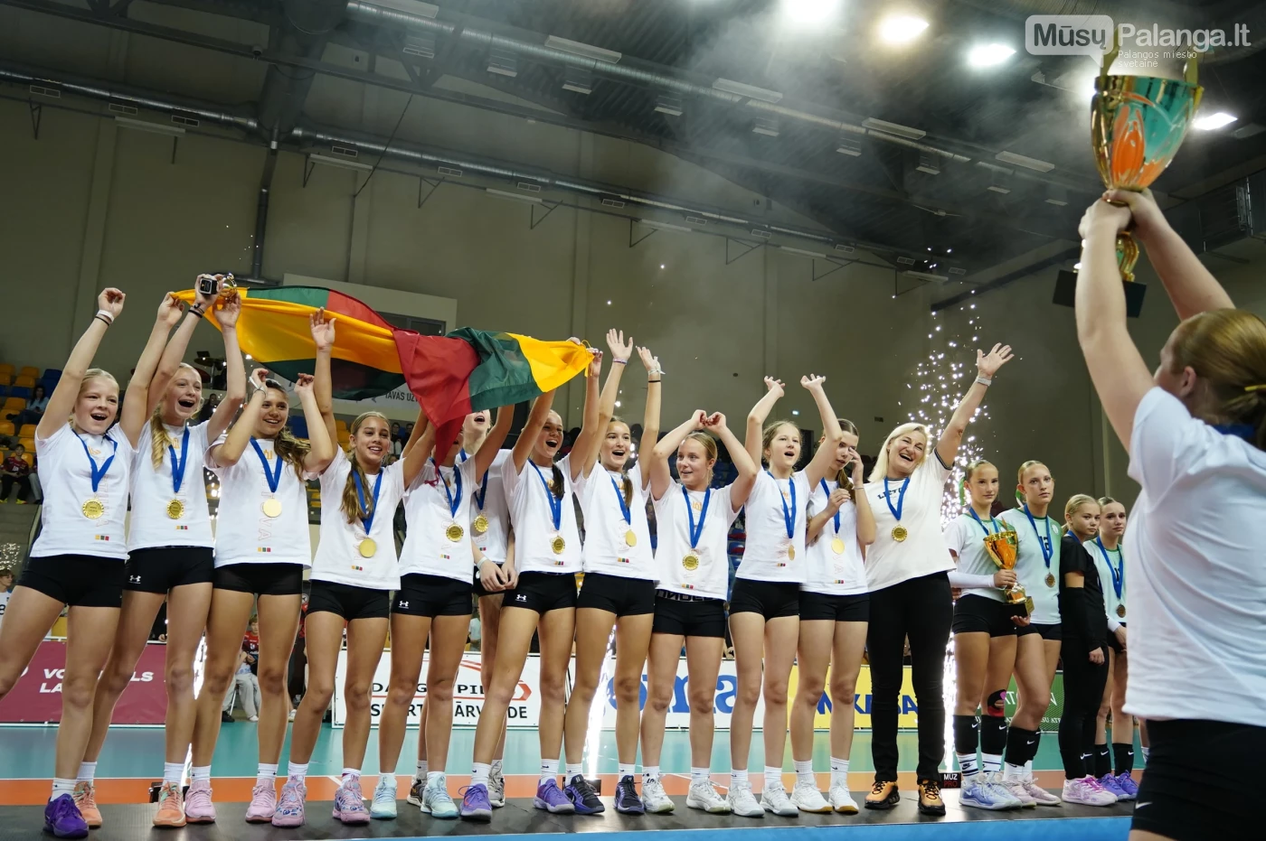 Palangos sporto centro tinklinininkės – EEVZA sporto mokyklų/centrų čempionato nugalėtojos, nuotrauka-1