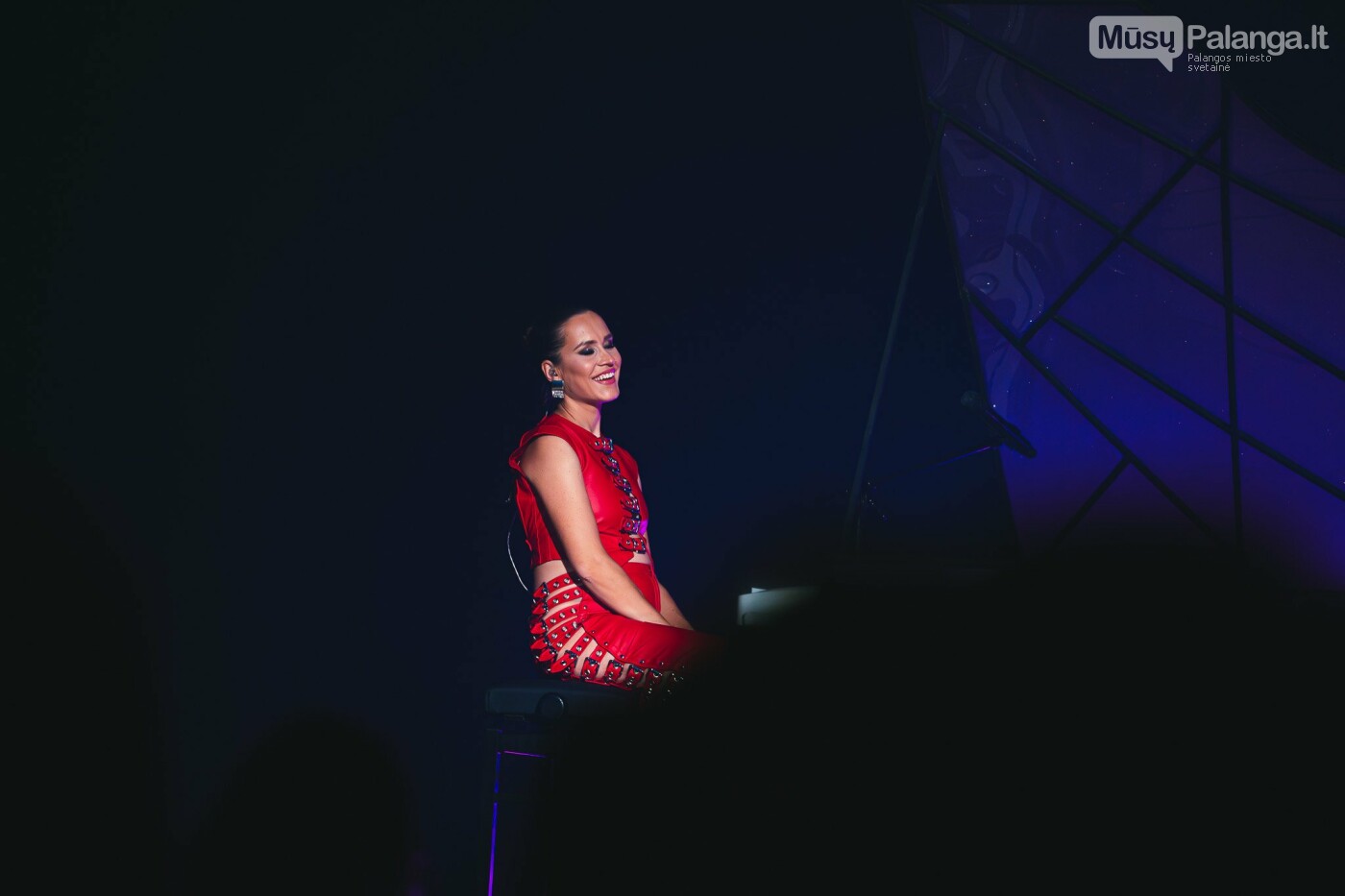 Ievos Dūdaitės koncerto akimirka (Tado Virbickio nuotr.) Ievos Dūdaitės koncerto akimirka (Tado Virbickio nuotr.)