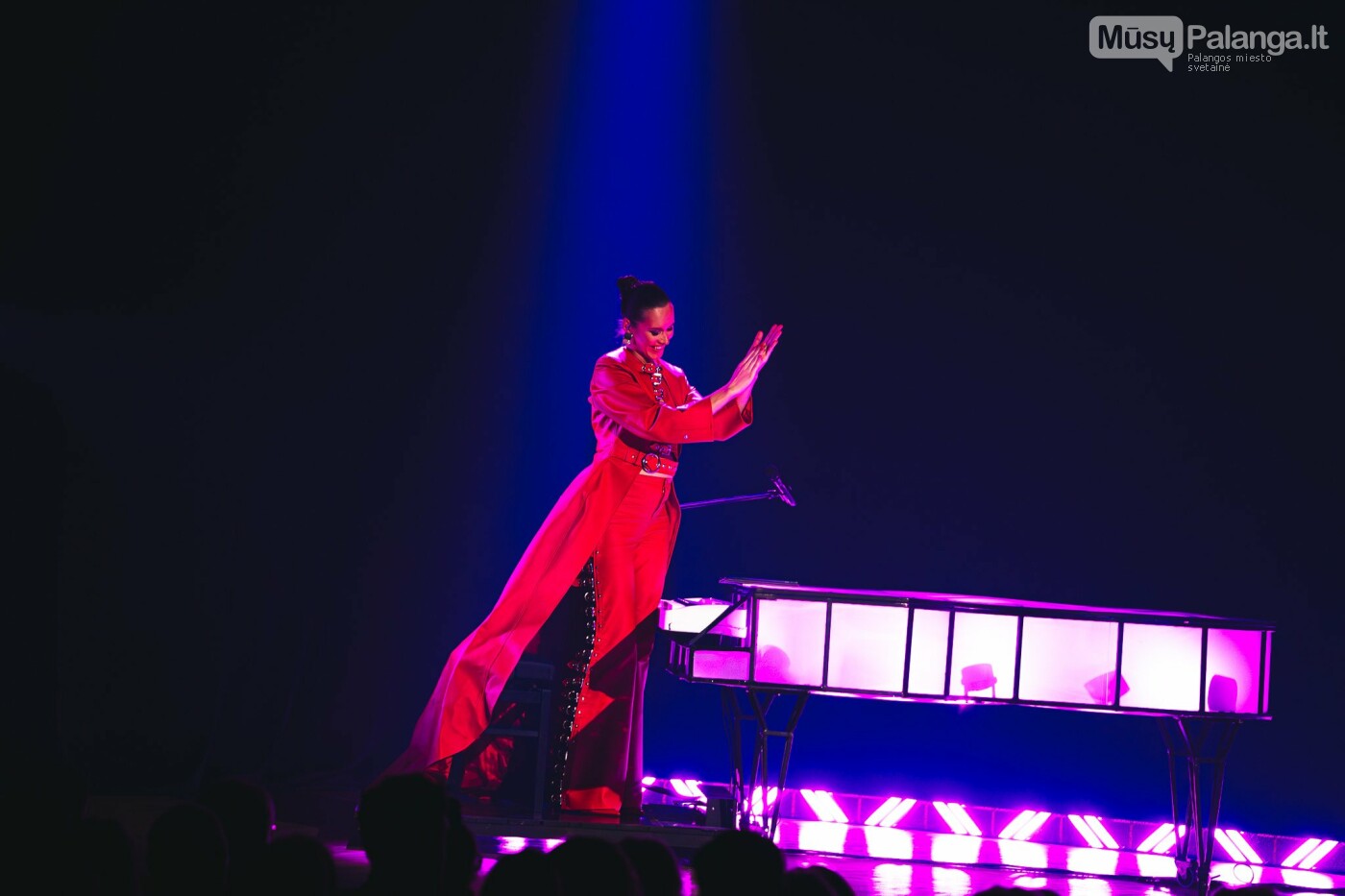 Ievos Dūdaitės koncerto akimirka (Tado Virbickio nuotr.) Ievos Dūdaitės koncerto akimirka (Tado Virbickio nuotr.)