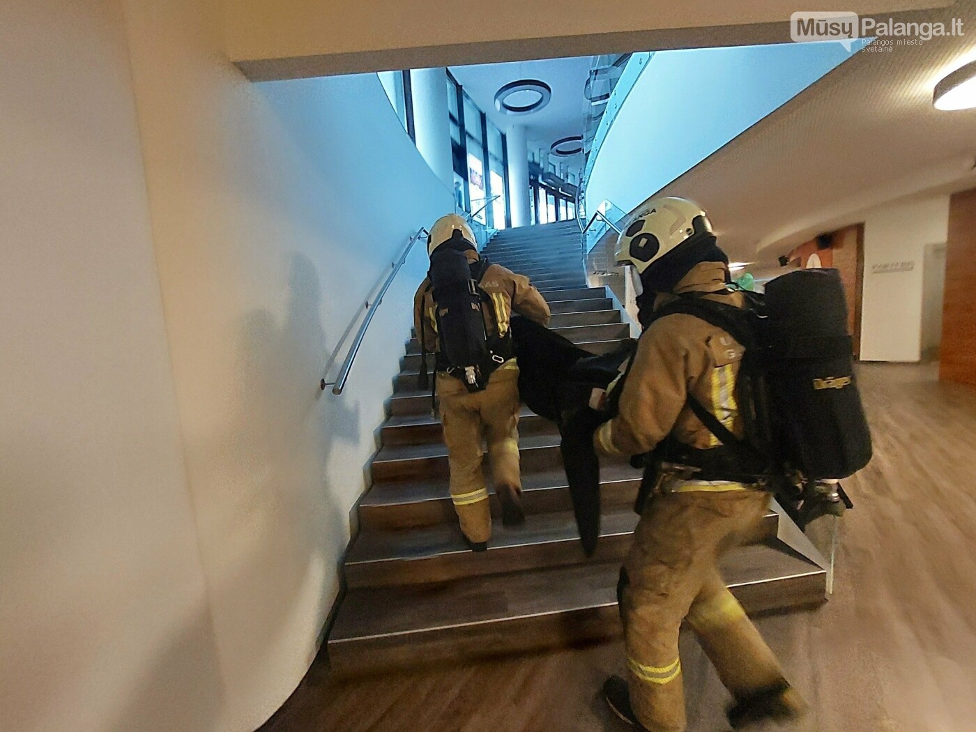 Palangos koncertų salėje – civilinės saugos funkcinės pratybos, nuotrauka-2