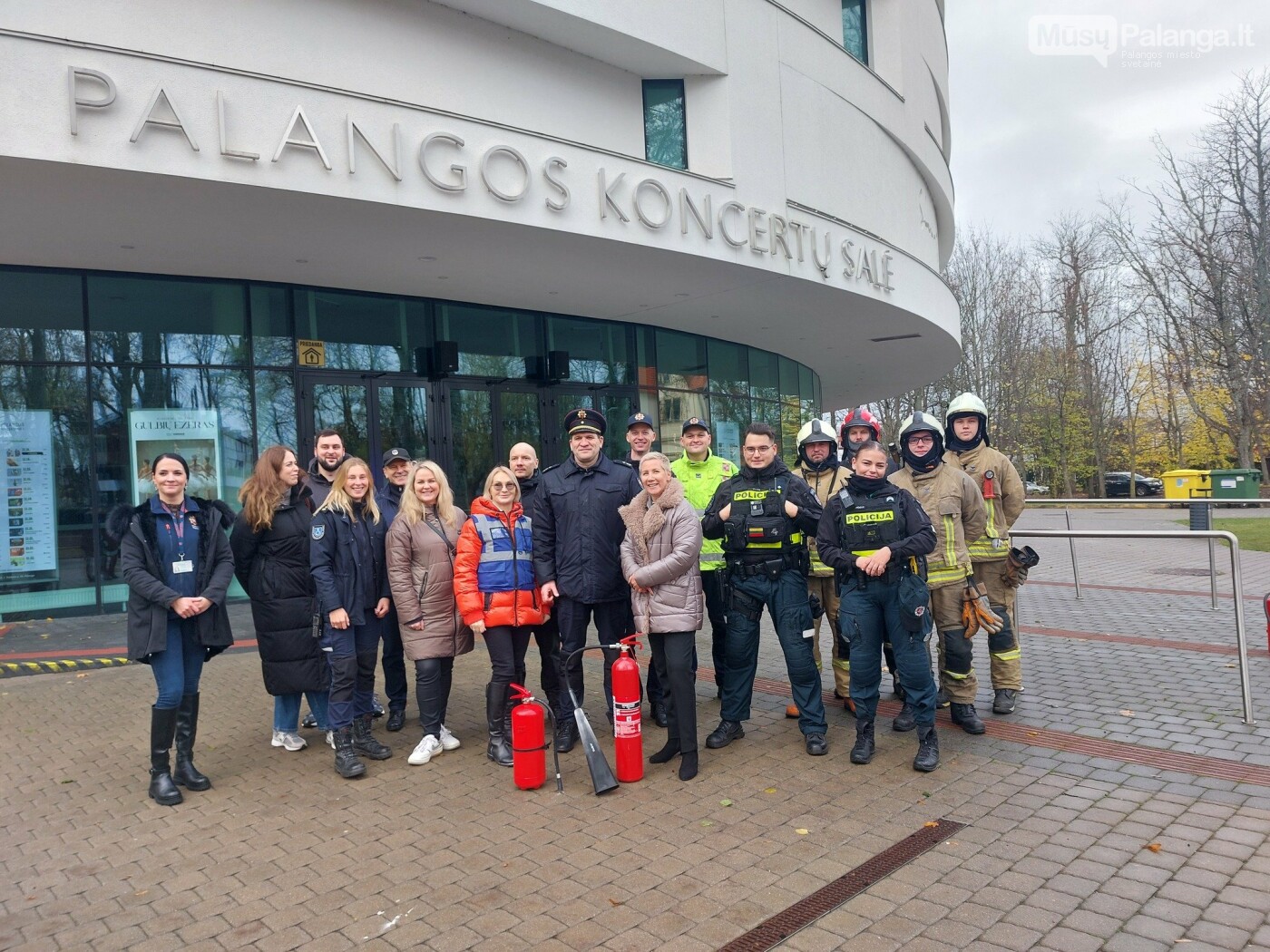 Palangos koncertų salėje – civilinės saugos funkcinės pratybos, nuotrauka-1