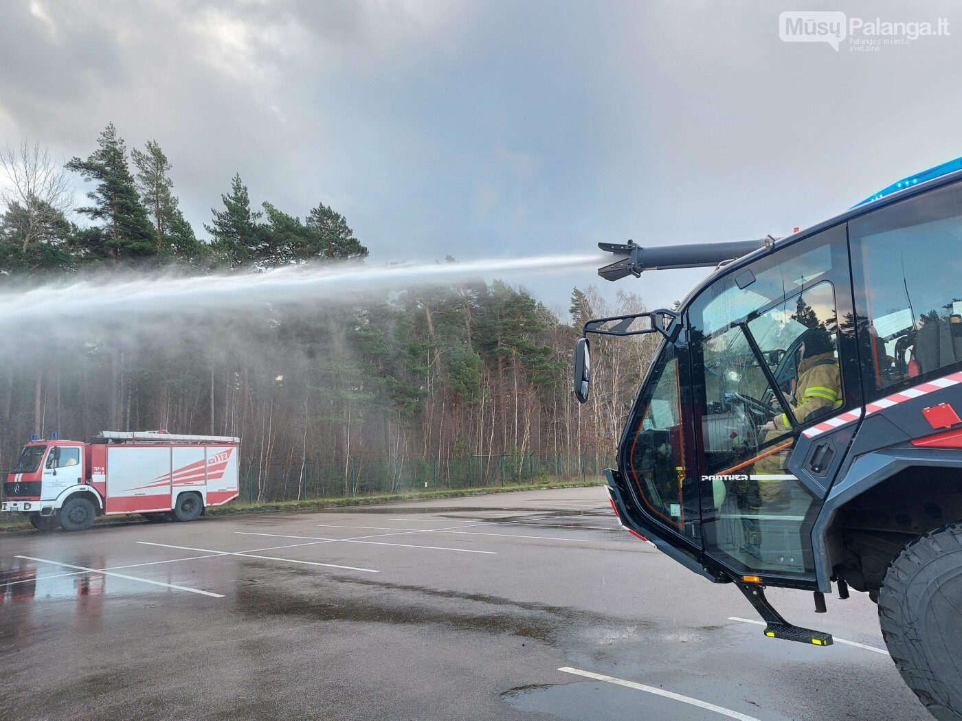 Pratybos Palangos oro uoste: ekstremalios situacijos scenarijus išbandė tarnybų pasirengimą, nuotrauka-2