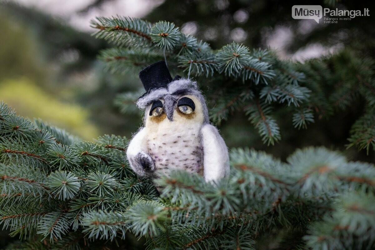 Palangos moksleivių klubas prisidėjo prie kalėdinių žaisliukų kūrimo akcijos, nuotrauka-1