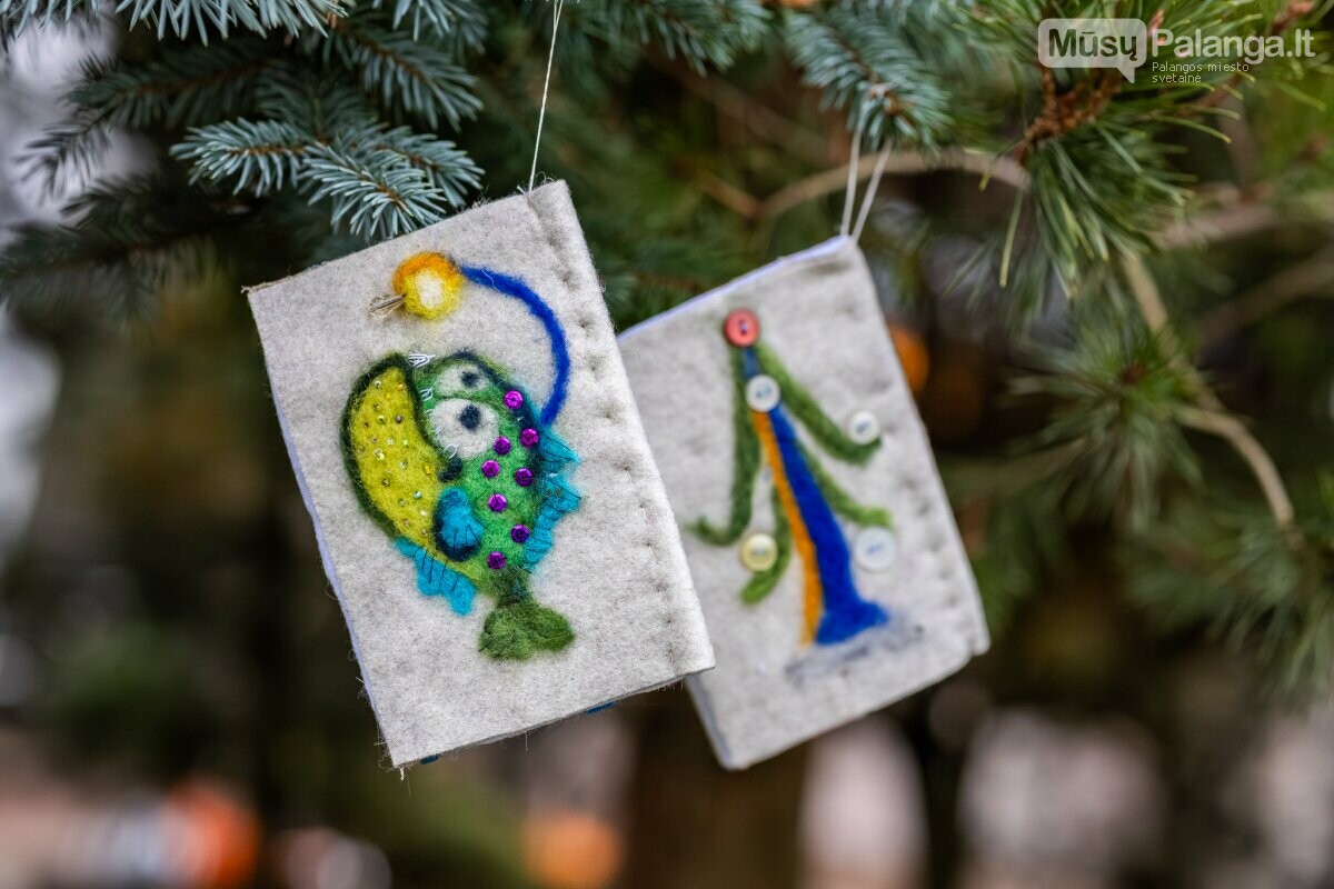 Palangos moksleivių klubas prisidėjo prie kalėdinių žaisliukų kūrimo akcijos, nuotrauka-9