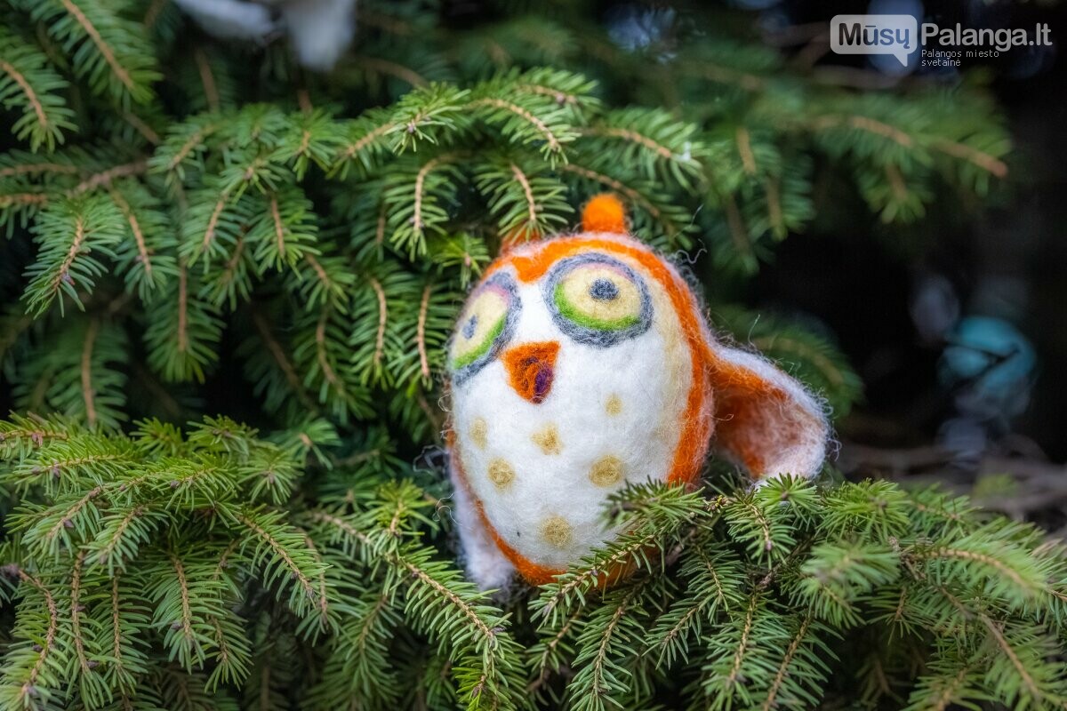 Palangos moksleivių klubas prisidėjo prie kalėdinių žaisliukų kūrimo akcijos, nuotrauka-13