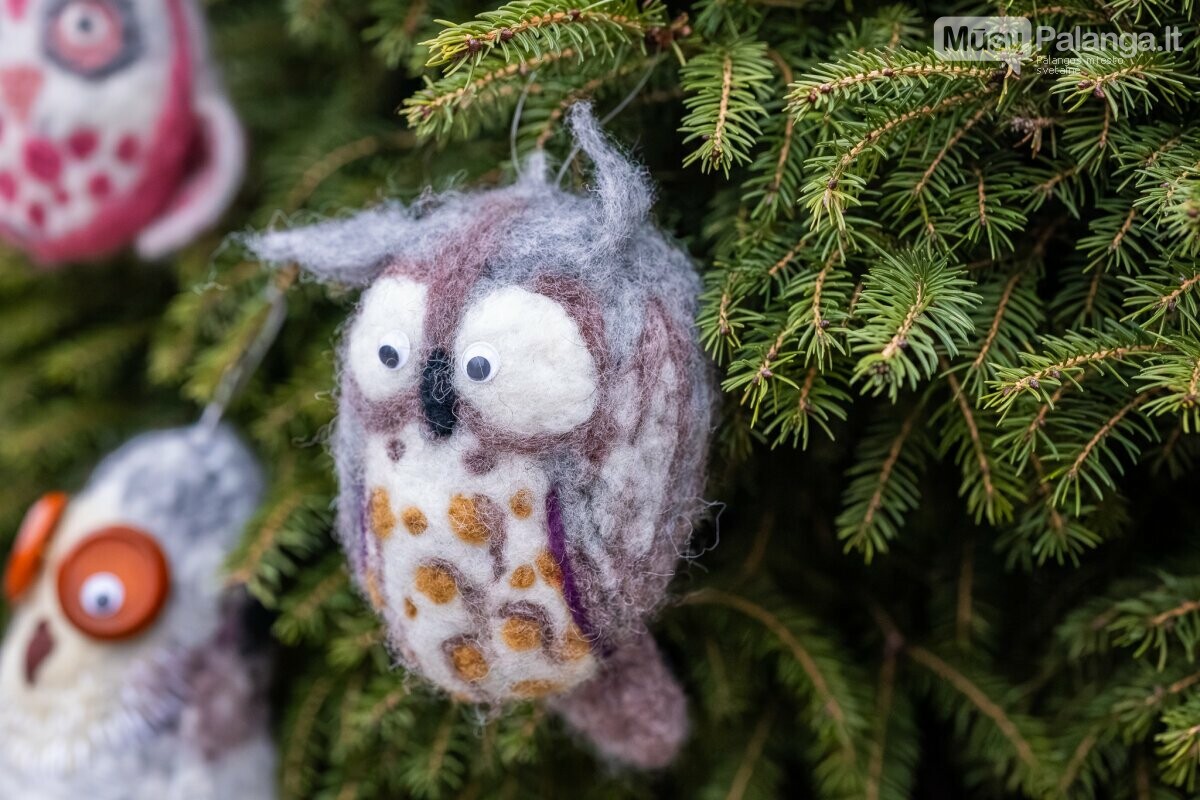 Palangos moksleivių klubas prisidėjo prie kalėdinių žaisliukų kūrimo akcijos, nuotrauka-14