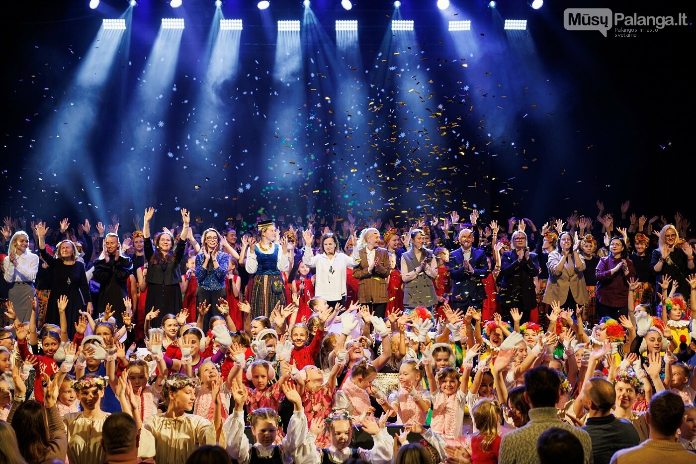 Teatralizuotas koncertas „Sveika, karaliene Žiema“.Gedimino Juškos nuotr.