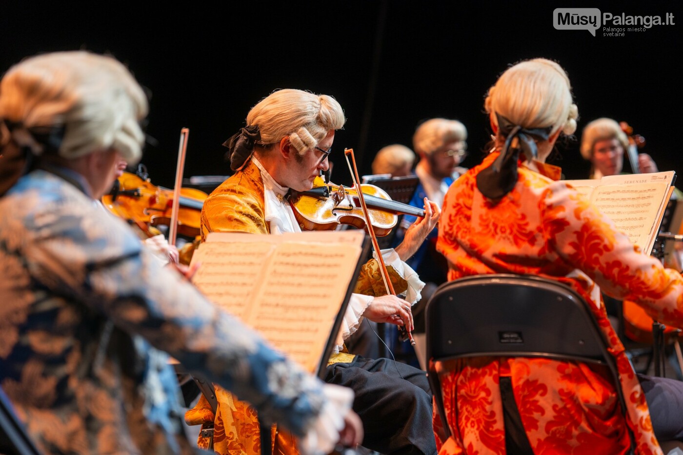 Vienos Mocarto orkestras Vilniuje (Kristinos Petrikonytės nuotr.)