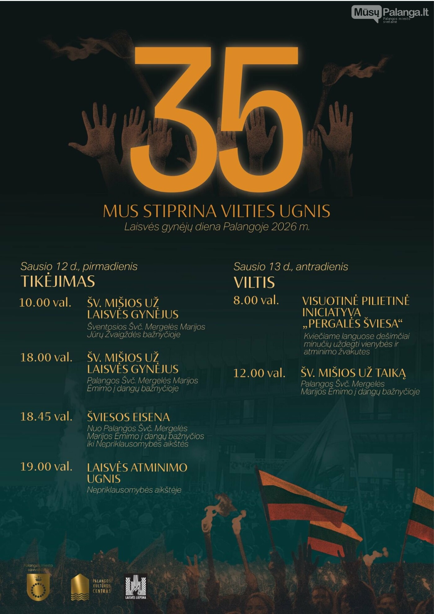 Laisvės gynėjų diena Palangoje, nuotrauka-1