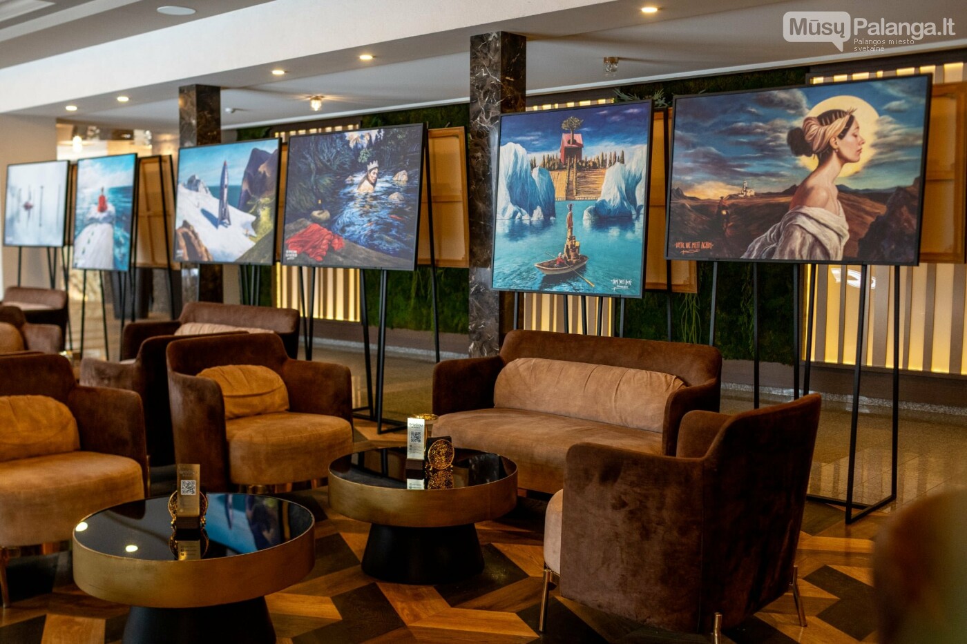 Kai menas peržengia drobės ribas. Algis Kriščiūnas pristato naują savo paveikslų filmą milžiniškame „Gradiali“ baseinų erdvės ekrane, nuotrauka-3