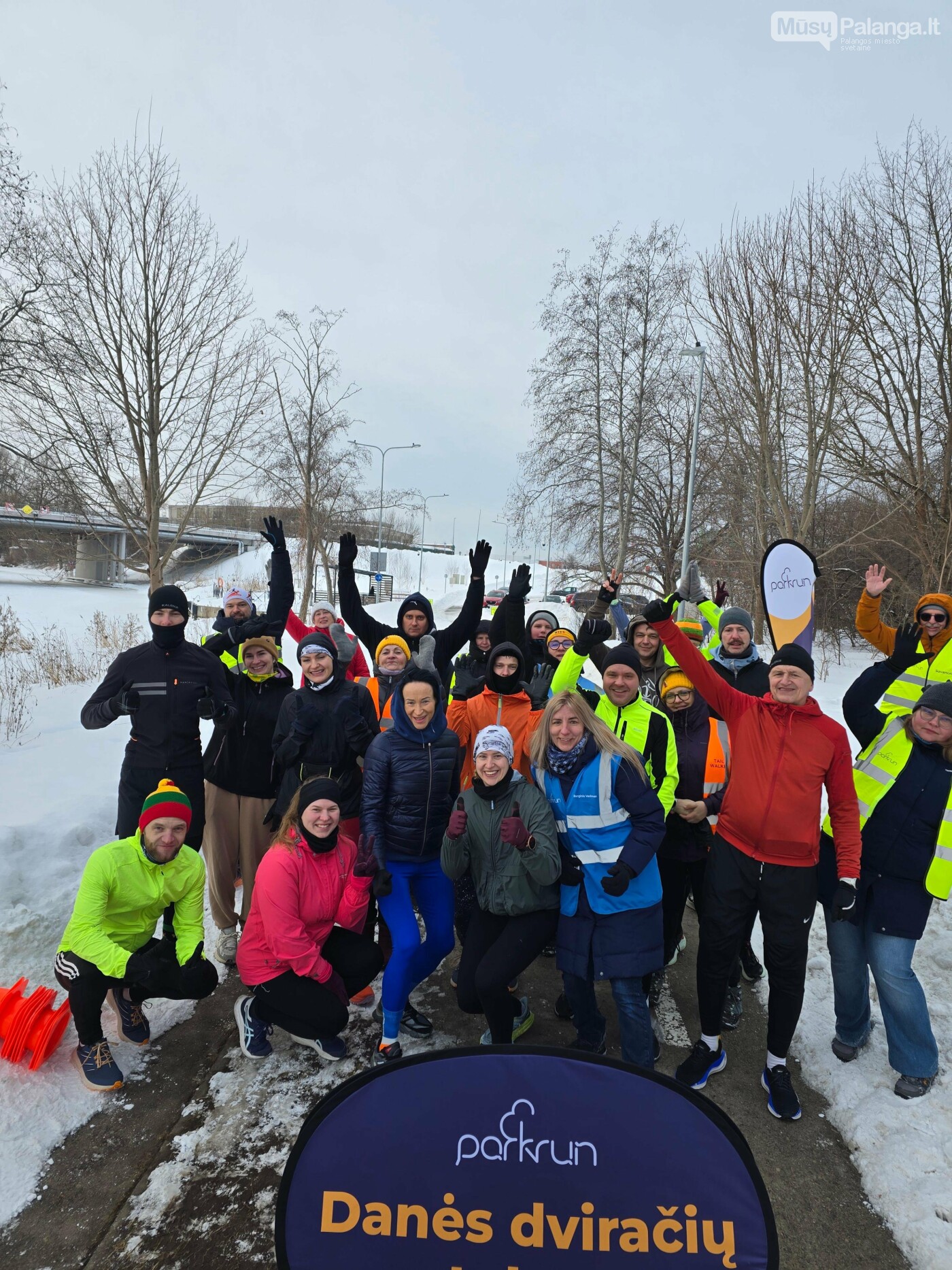 Kovo 11-ąją – proginis parkrun Danės dviračių takas renginys, nuotrauka-1