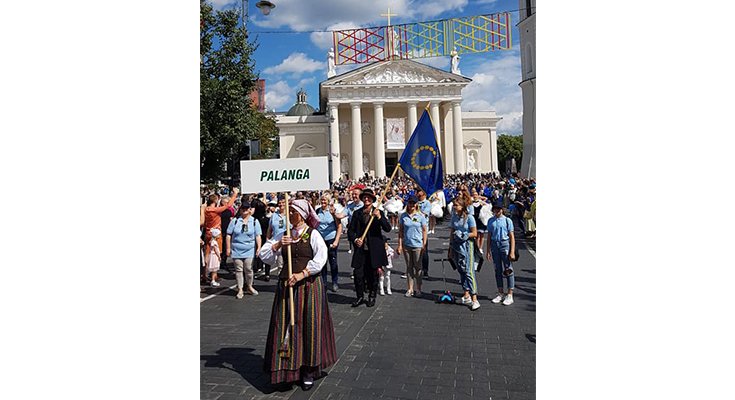 Padėkota Palangai atstovavusiems Dainų šventės dalyviams, nuotrauka-1