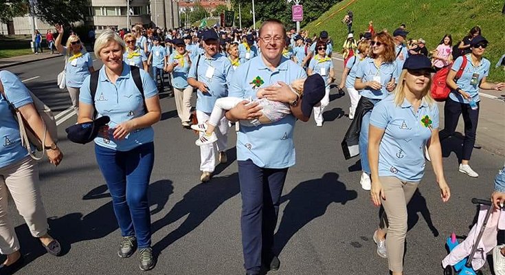 Padėkota Palangai atstovavusiems Dainų šventės dalyviams, nuotrauka-8