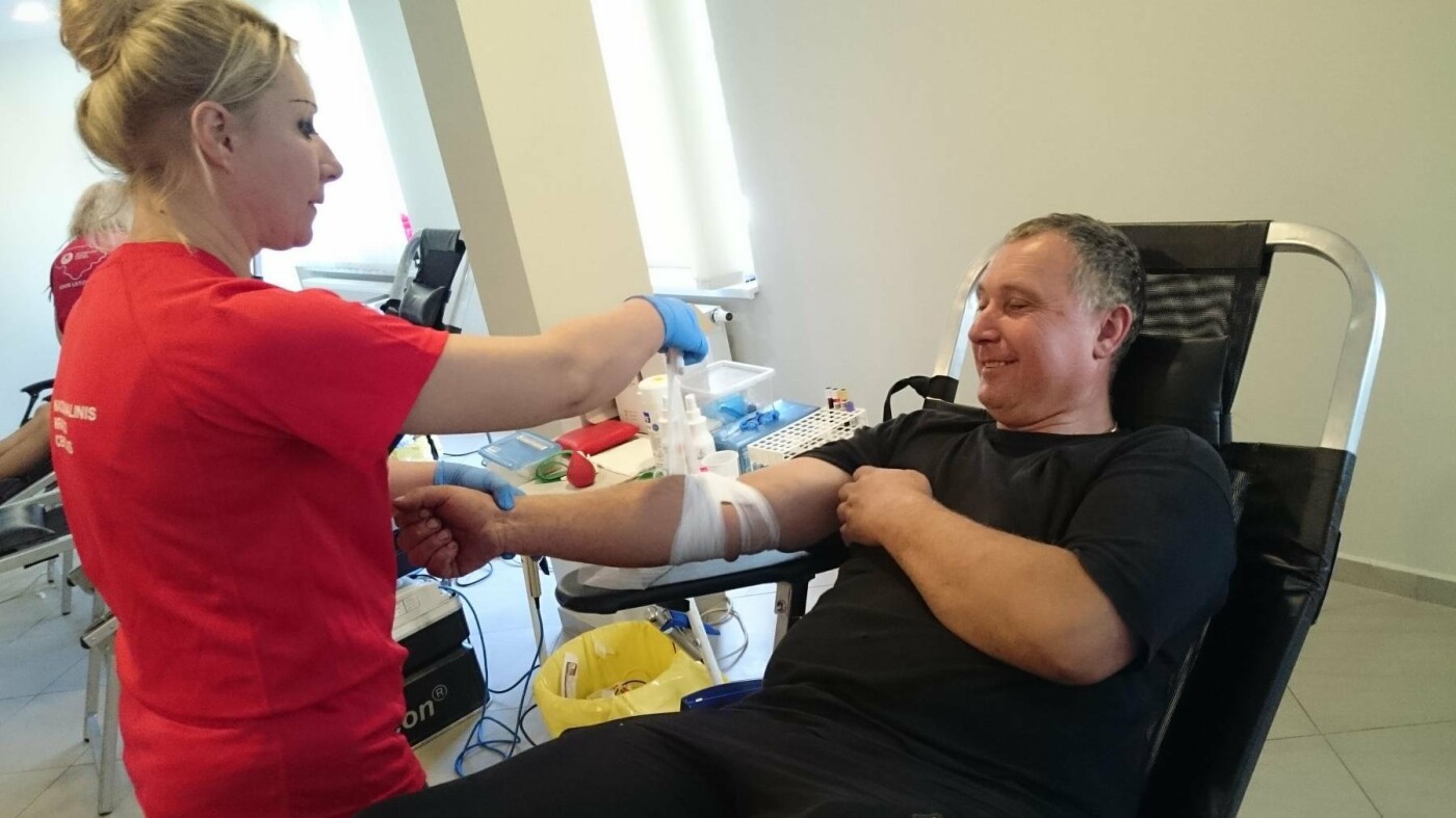 Palangos savivaldybėje - Neatlygintinos kraujo donorystės akcija (nuotraukų galerija), nuotrauka-1
