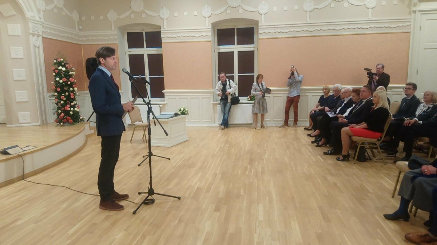 Palangos miesto garbės pilietei Malgožatai Omilanovskai šeštadienį Kurhauze įteiktos regalijos (nuotraukų albumas, vaizdo reportažas), nuotrauka-3