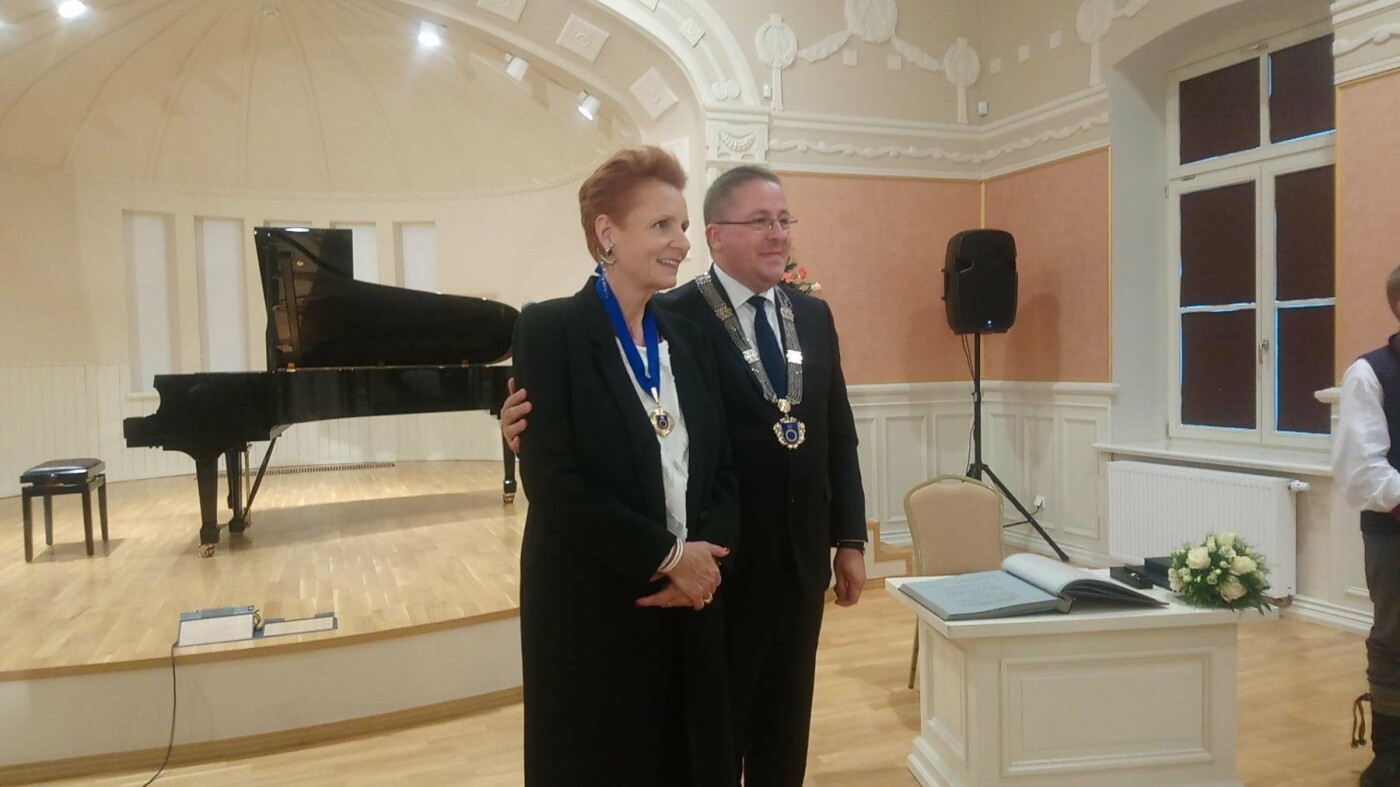 Palangos miesto garbės pilietei Malgožatai Omilanovskai šeštadienį Kurhauze įteiktos regalijos (nuotraukų albumas, vaizdo reportažas), nuotrauka-7