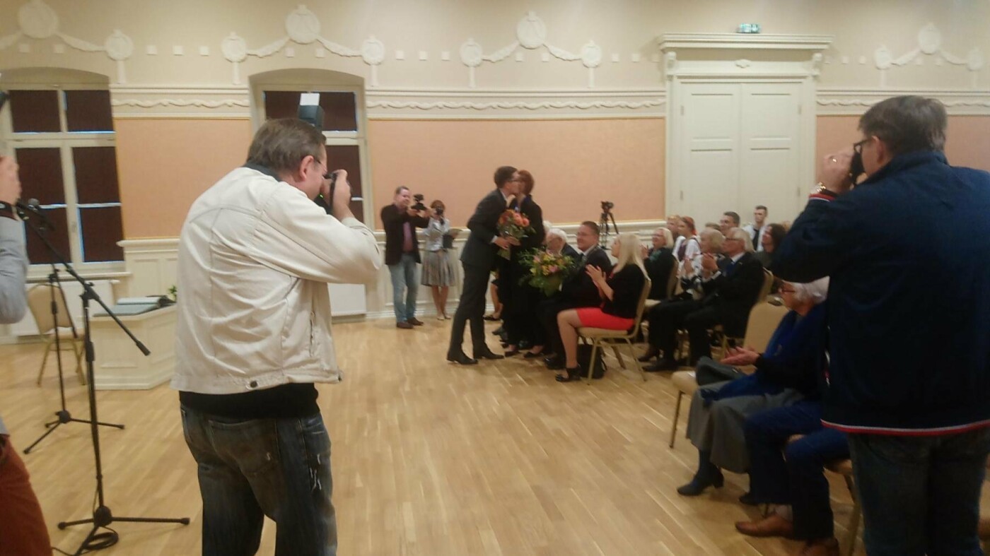 Palangos miesto garbės pilietei Malgožatai Omilanovskai šeštadienį Kurhauze įteiktos regalijos (nuotraukų albumas, vaizdo reportažas), nuotrauka-14