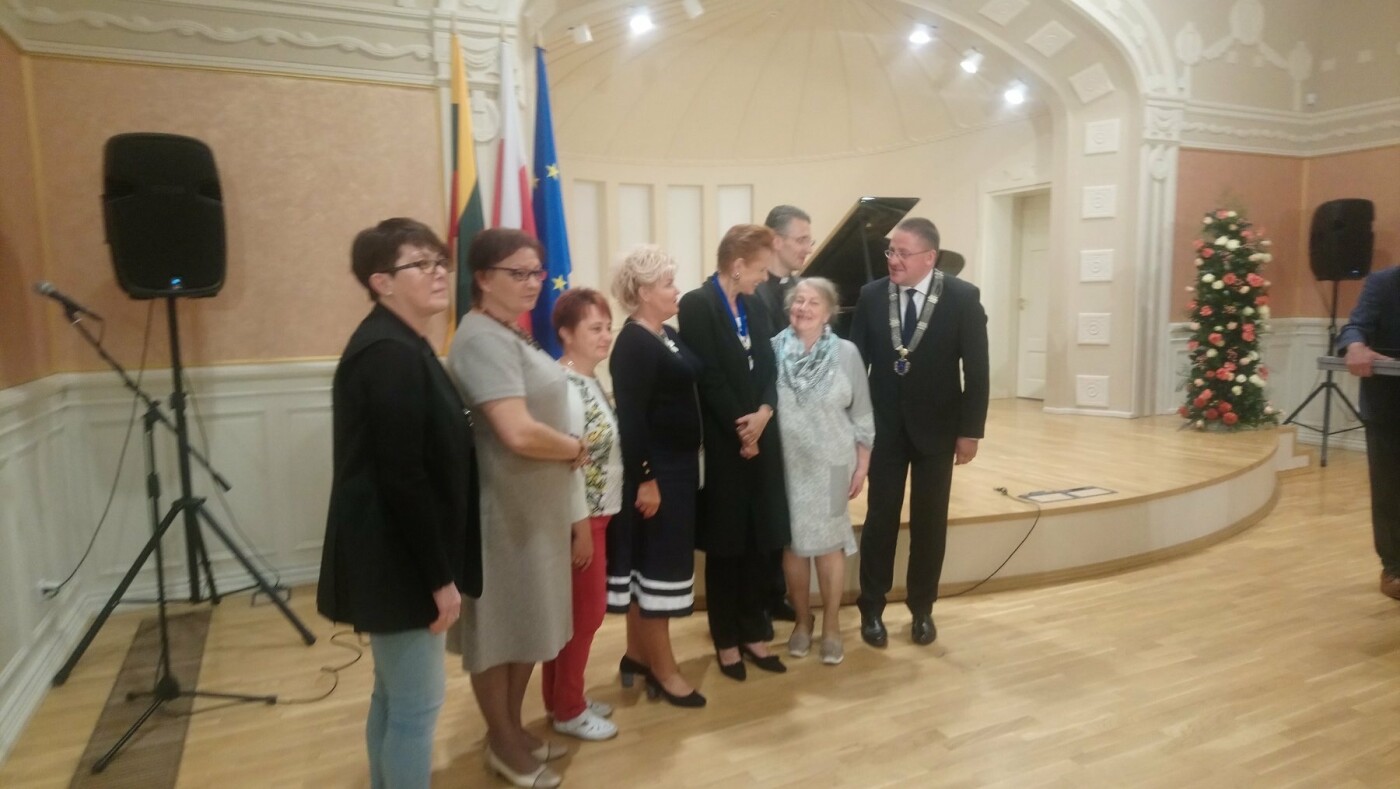 Palangos miesto garbės pilietei Malgožatai Omilanovskai šeštadienį Kurhauze įteiktos regalijos (nuotraukų albumas, vaizdo reportažas), nuotrauka-50