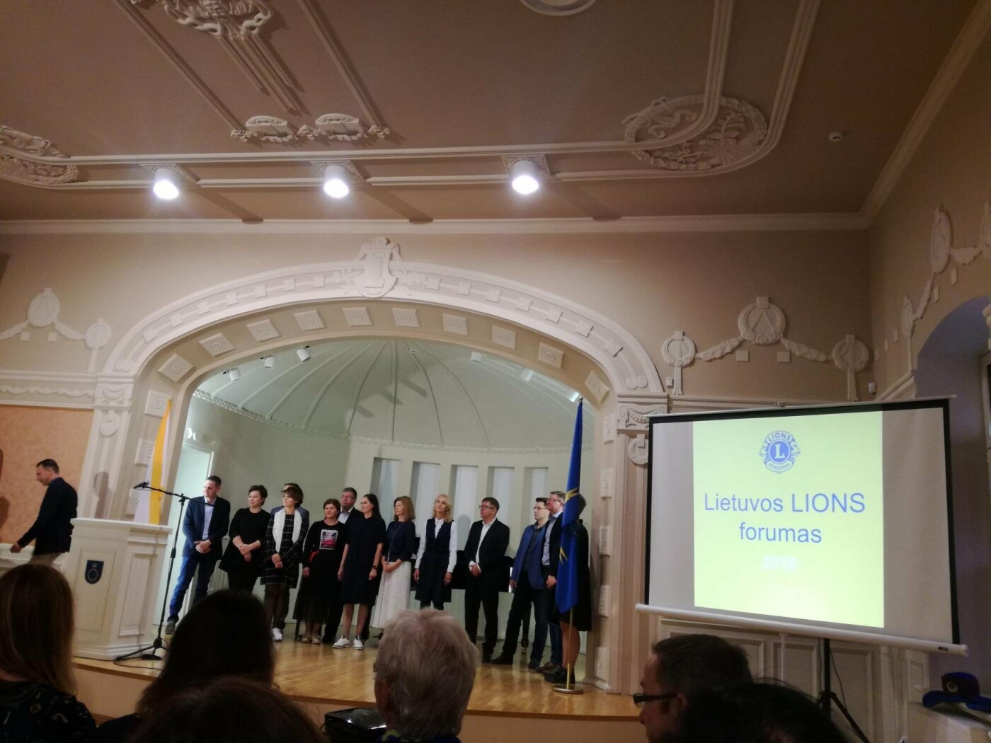 Palangoje susirinkusius visos Lietuvos LIONS narius pasveikino ir prezidentas V.Adamkus (nuotraukų albumas), nuotrauka-1