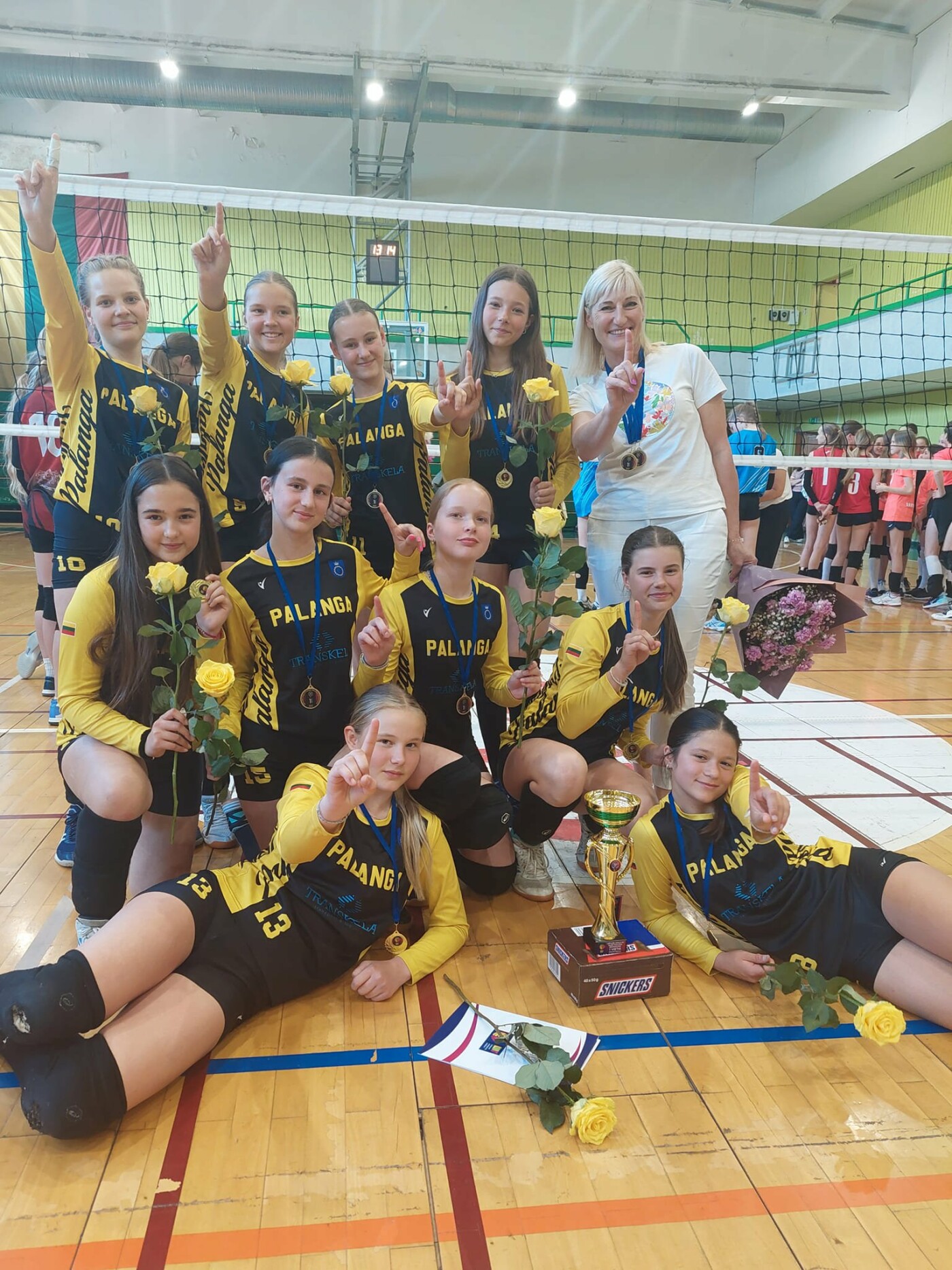 Palangos Sporto centro U14 mergaičių komanda – Lietuvos čempionė , nuotrauka-1