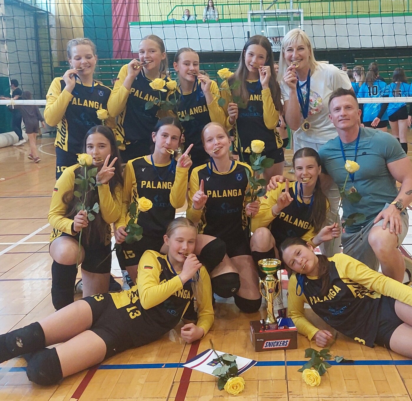 Palangos Sporto centro U14 mergaičių komanda – Lietuvos čempionė , nuotrauka-2