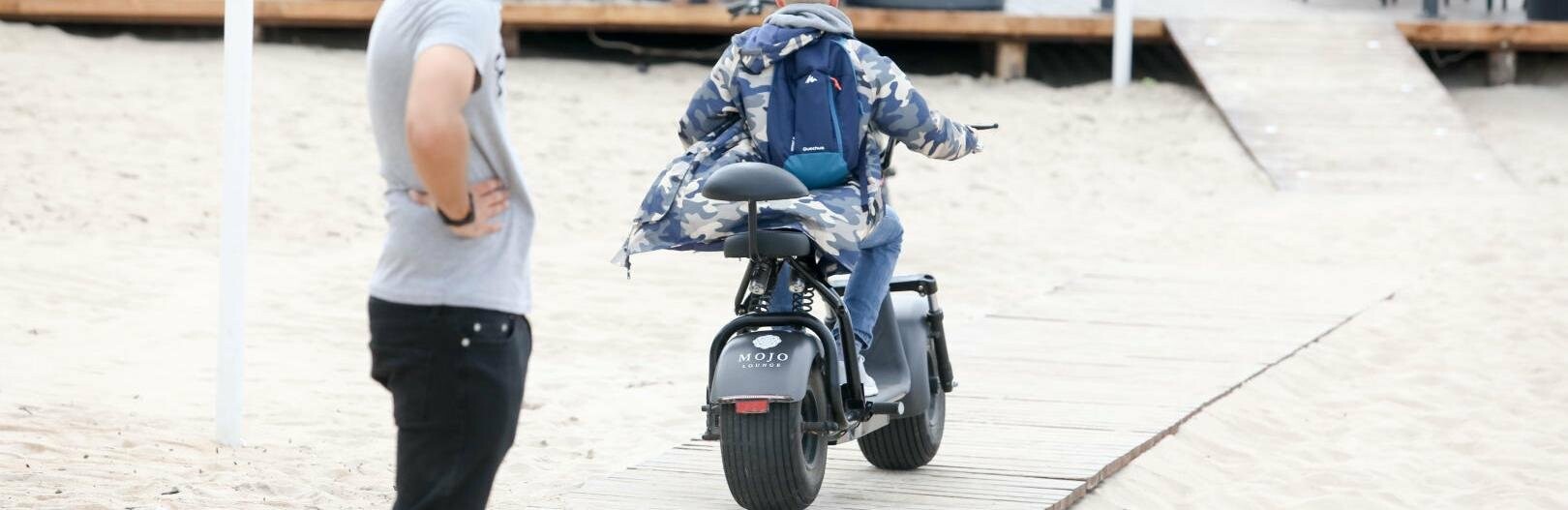 Eriko Ovčarenko / 15min nuotr. / Elektriniai paspirtukai Palangoje