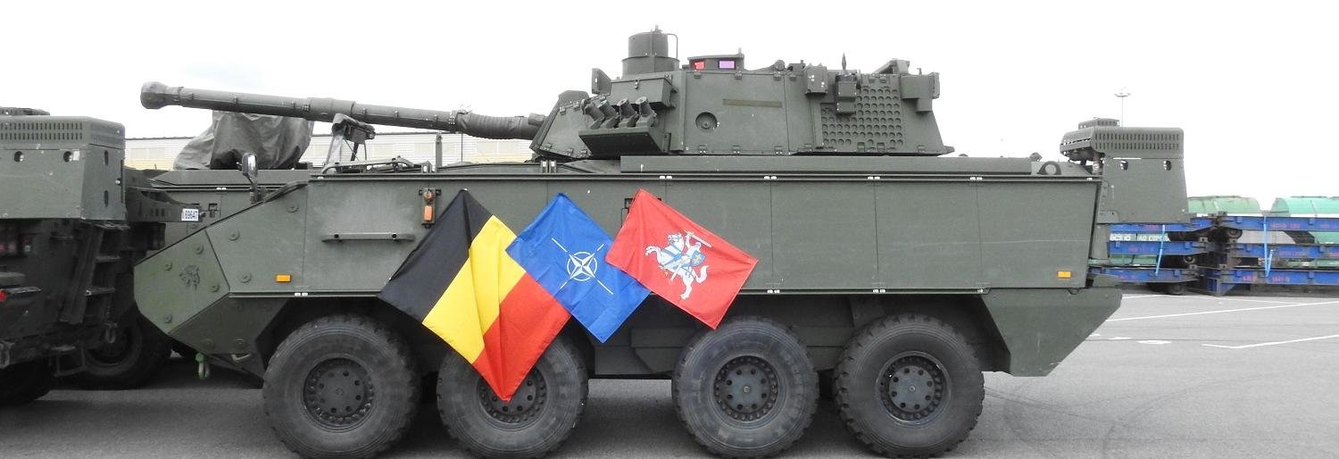 Belgijos kariuomenės nuotr.