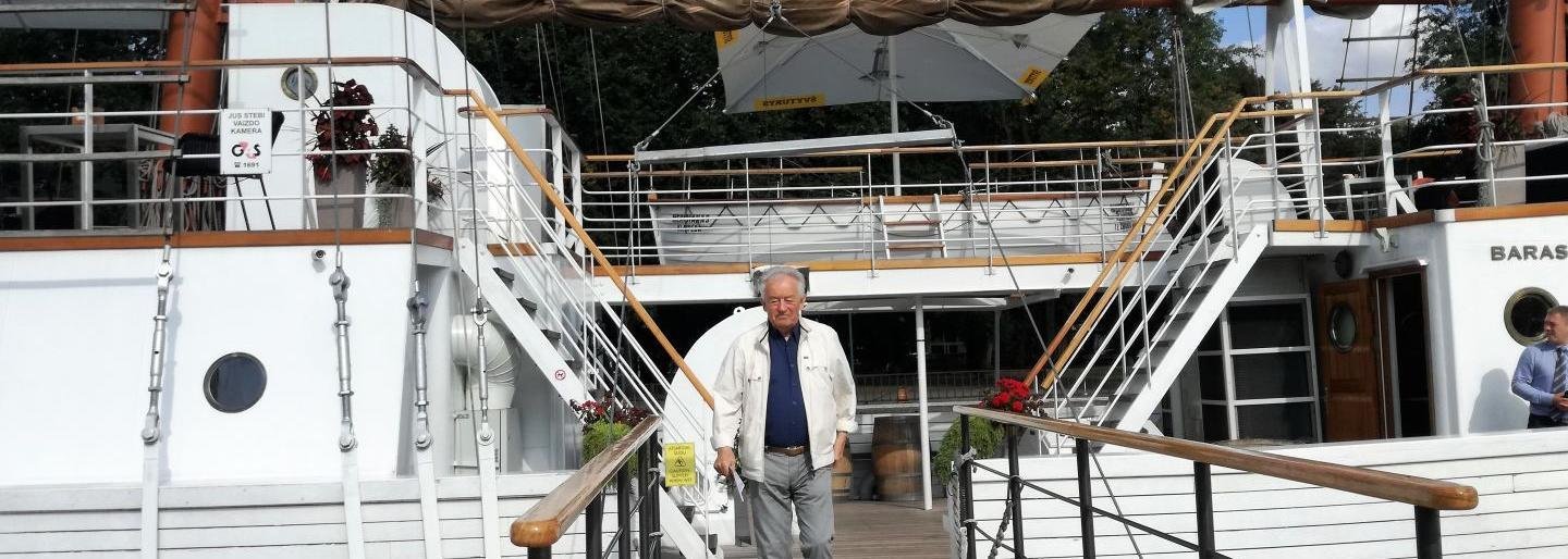 J. Andriejauskaitės / 15min nuotr. / Kapitonas Sigitas Šileris „Meridiane“ atliko pirmąją savo praktiką.