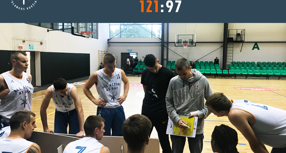 Draugiškose rungtynėse – Palangos „Kuršių“ pergalė