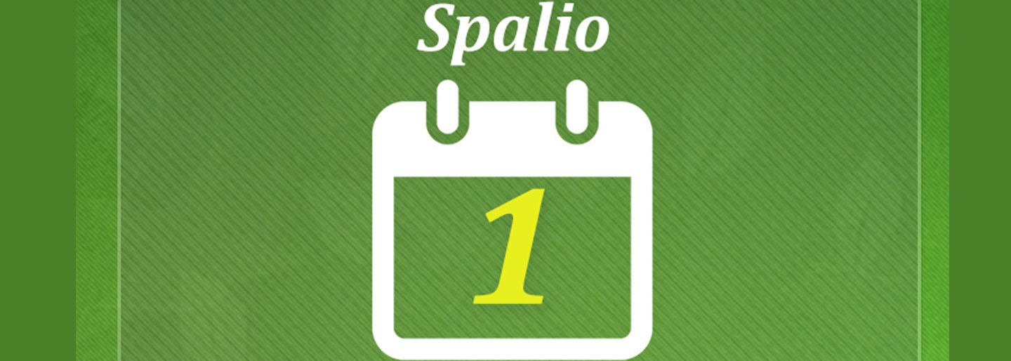 Spalio 1 dienos vardadieniai