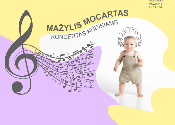 „Mažylis Mocartas“ - styginių instrumentų kvinteto koncertas kūdikiams