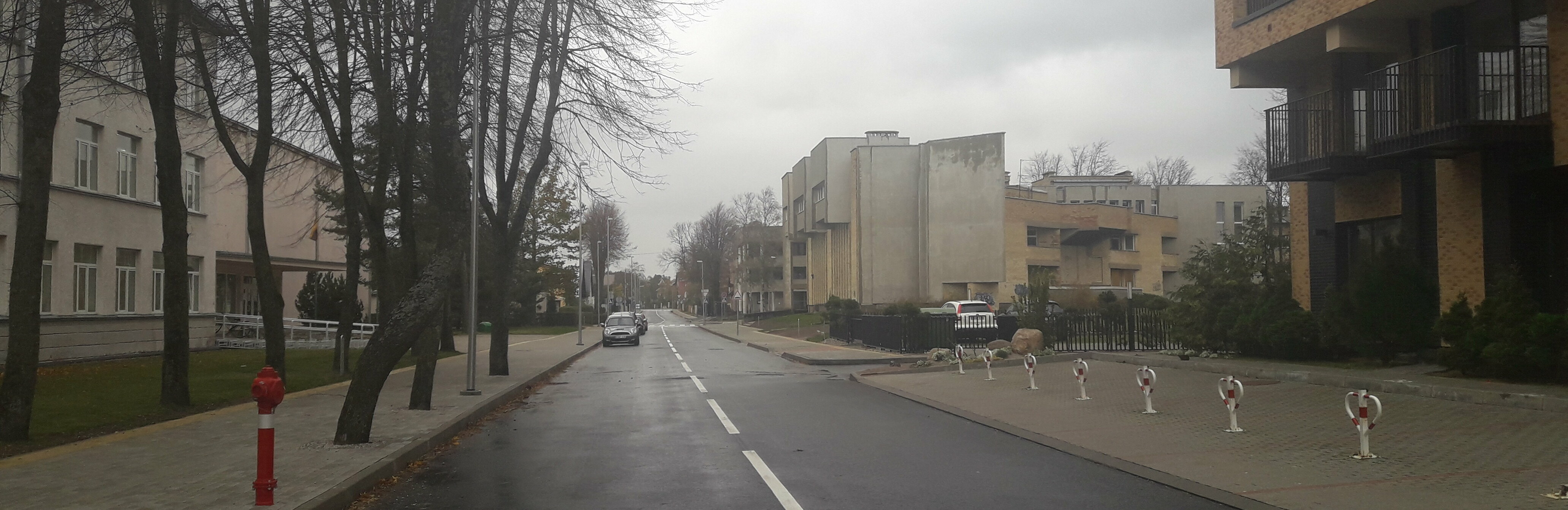 Maironio gatvė atsinaujino ir įgavo naują veidą