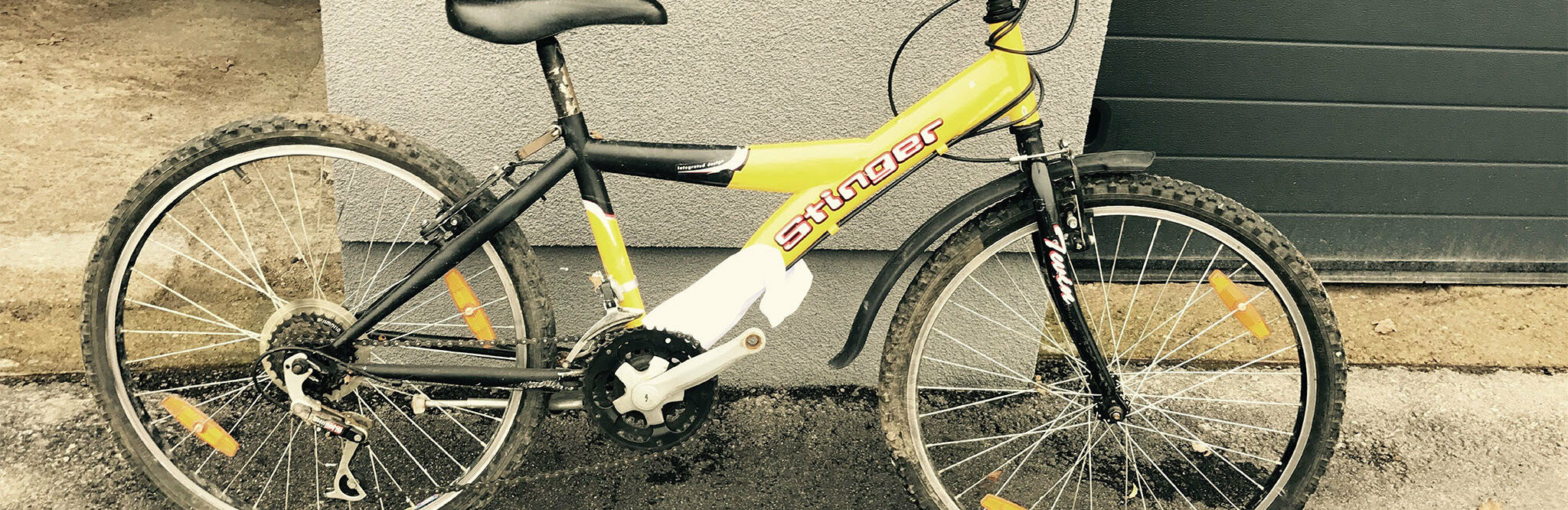 Palangoje rastas dviratis Palangoje rastas dviratis