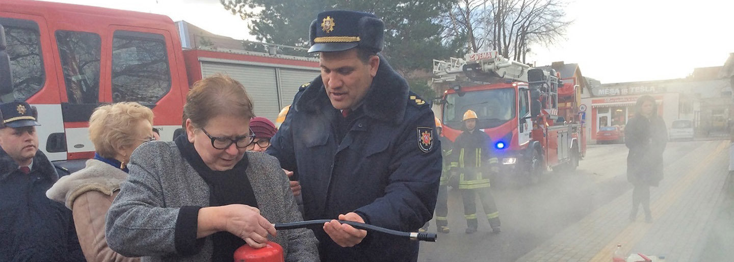 Savivaldybėje surengtos evakuacijos pratybos