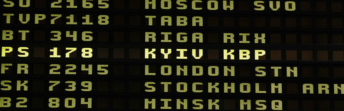 Vilniaus, Kauno ir Palangos oro uostose – nauja Ukrainos miestų vardų rašyba