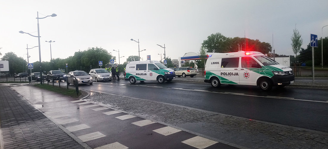 Palangoje partrenkta mergaitė gydoma ligoninėje 