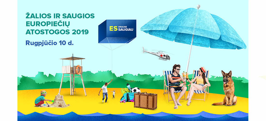 Žalios ir saugios europiečių atostogos Palangoje