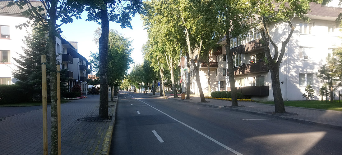 Palangoje dviratininkas kliudė 4-metę