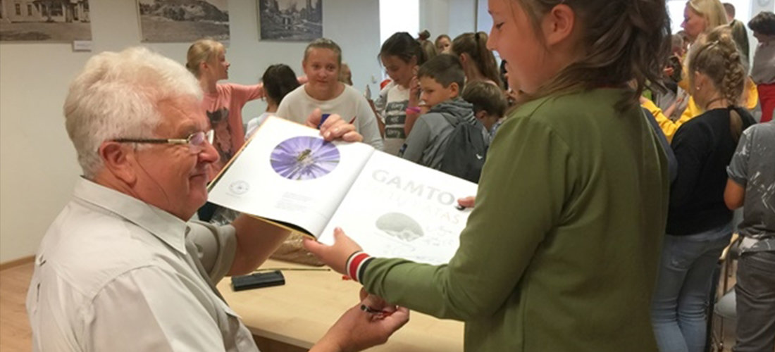 Edukacinis užsiėmimas su Selemonu Paltanavičiumi