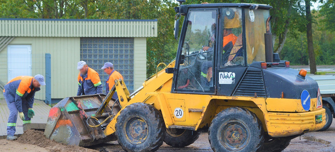 Pradedami S. Dariaus ir S. Girėno gatvės atkarpos nuo Klaipėdos pl. iki Sporto g. statybos darbai