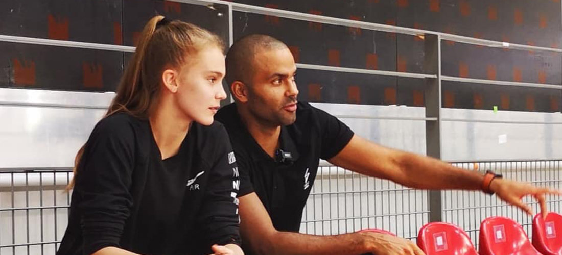 Tonio Parkerio patarimai Justei Jocytei. Asmeninio archyvo nuotr.