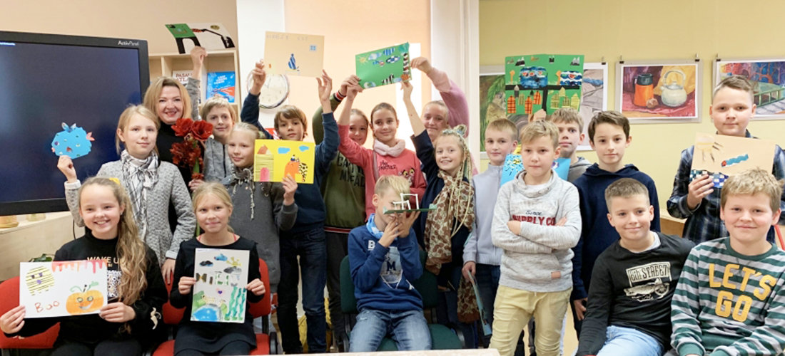 Edukacinis užsiėmimas „Knygos iliustracijos“ su Aušra Kiudulaite Edukacinis užsiėmimas „Knygos iliustracijos“ su Aušra Kiudulaite
