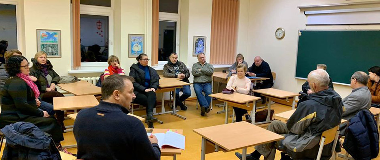 Tarybos opozicijos narių susitikimas su gyventojais Šventojoje Tarybos opozicijos narių susitikimas su gyventojais Šventojoje